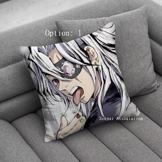 Tengen Uzui Hashira Demon Slayer Anime Soft Pillow Cushion Cover 2 x 2 ft
