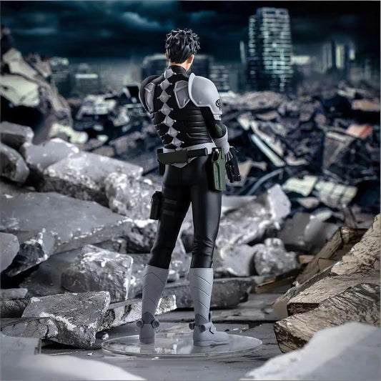 Kafka Hibino Combat Suit Kaiju No. 8 Anime Figure Model Statue PVC 7" [Boxed)