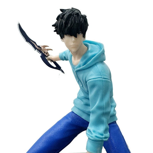 Solo Leveling: Sung Jinwoo Dual Daggers Blue Jacket Ver. 1/10 Scale Figure