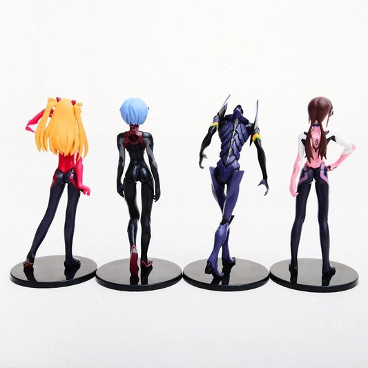 Rebuild of Evangelion: Asuka, Rei, Mari & EVA Unit-01 Non-Scale Figure Set