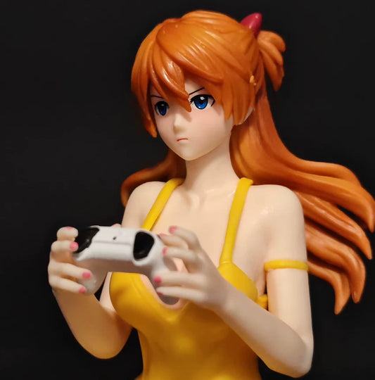 Neon Genesis Evangelion: Asuka Sohryu Game Console Ver. Non-Scale Figure