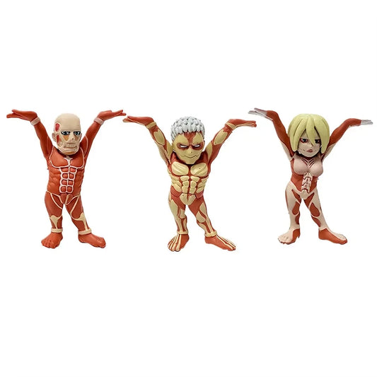 Attack on Titan: Titan Forms 5-Piece Non-Scale Figure Set