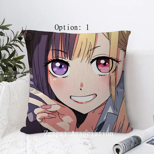 Marin My Dress-Up Anime Kawaii Pillow Cushion Cover 1.5 x 1.5 ft