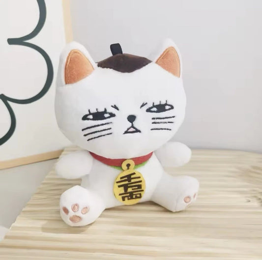 Turbo Granny Maneki Neko Dandadan Anime Collectible Mascot Cute Doll Plush 9"