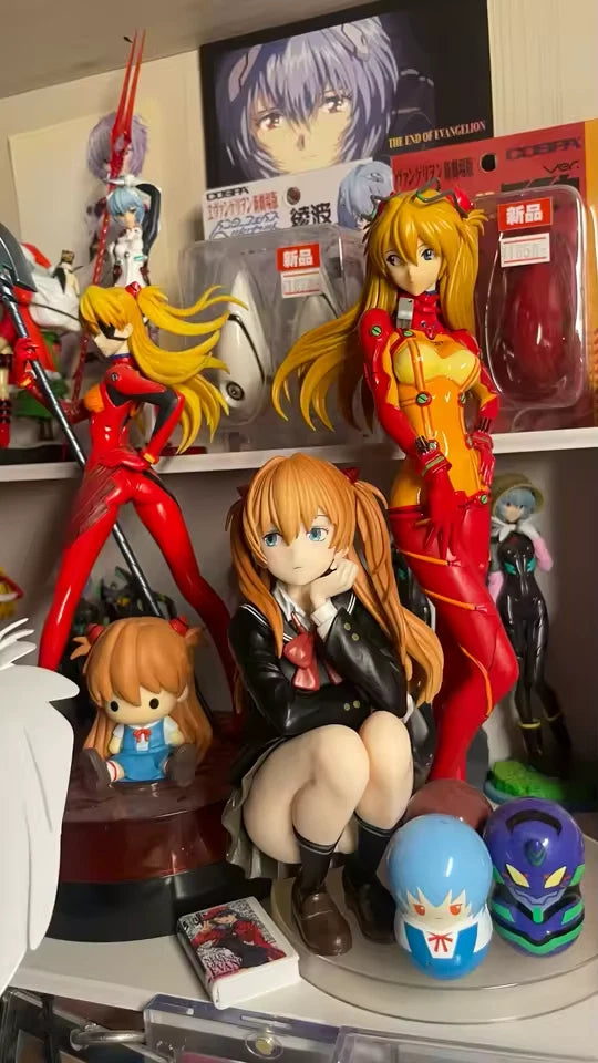 Neon Genesis Evangelion: Asuka Sohryu College Style Ver. Non-Scale Figure