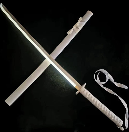 Led Luminous Bleach Katana Ichigo Rukia Sword Cosplay Light up 41"