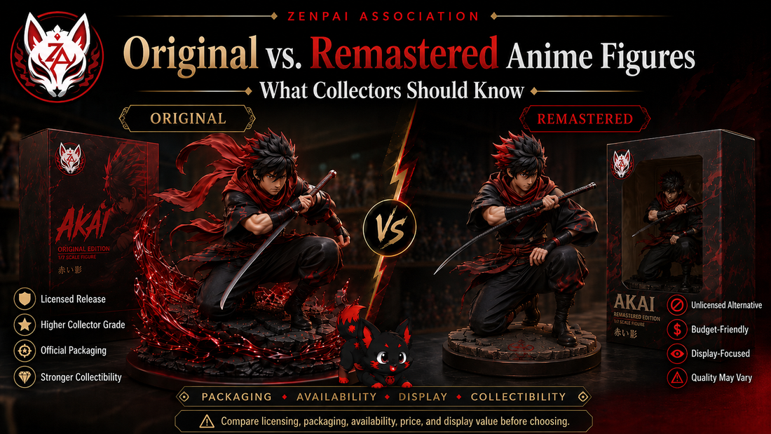 Original vs. Remastered Anime Figures: What Collectors Should Know