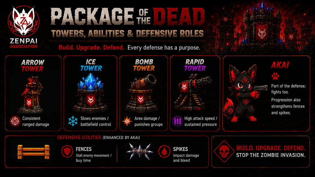Package of the Dead: Towers, Abilities & Defensive Roles