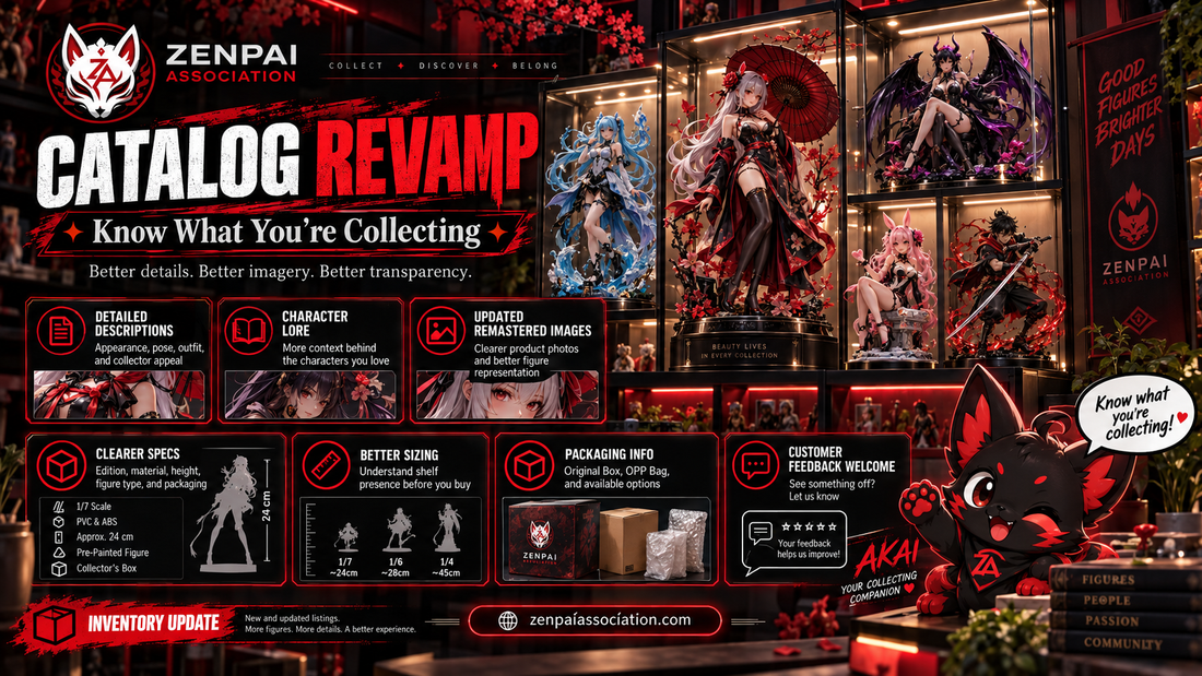 Zenpai Association Catalog Revamp: Know What You’re Collecting