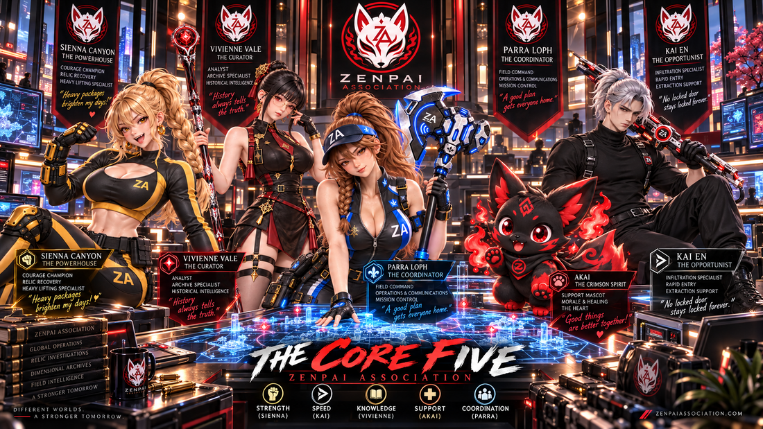 Meet the Core Five of Zenpai Association