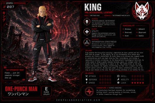 Zenpai Reimagined #007 — King