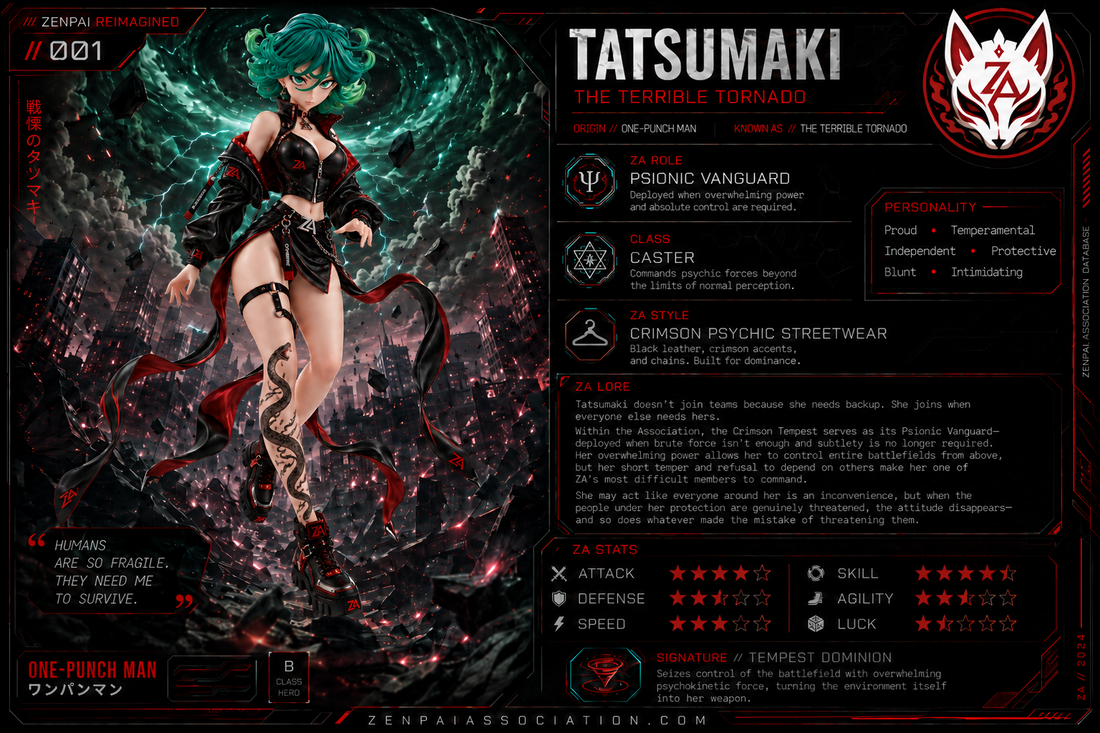 Zenpai Reimagined #001 — Tatsumaki
