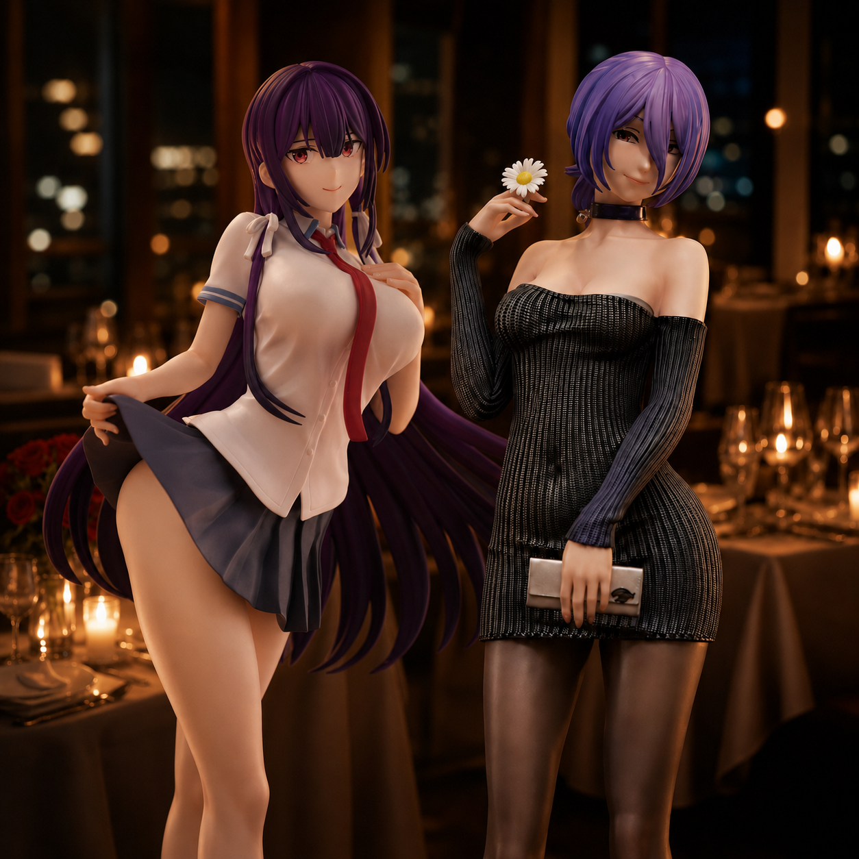 Ecchi Fashion & Costume Anime Waifu Figures