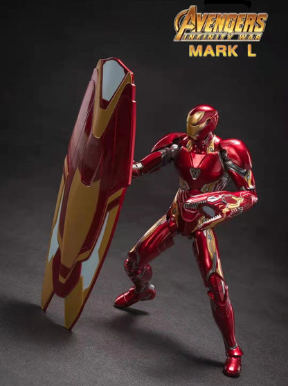 Iron Man Mark 50 Marvel Adjustable Action Figure PVC Scale 1:1 [Boxed] *No Glow*