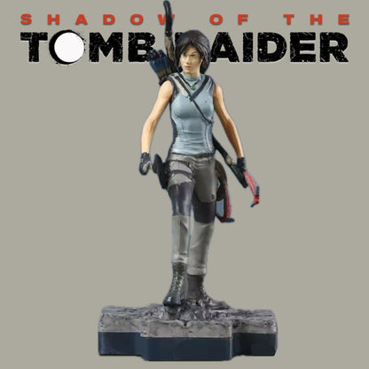 Lara Croft Tomb Raider Video Game Movie Figure Model Statue PVC 4" [Boxed]