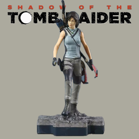 Lara Croft Tomb Raider Video Game Movie Figure Model Statue PVC 4" [Boxed]