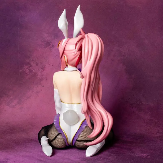 Lacus Clyne Bunny Mobile Suit Gundam SEED Anime Figure Model Statue PVC 11" [Boxed]