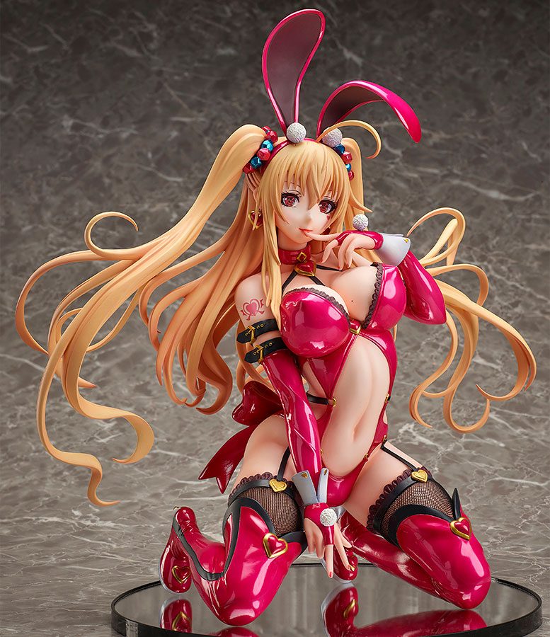 Yuri Eberwein Latex Bunny Magical Girl Lyrical Nanoha Anime Figure PVC 10" [No Box] *Adult Collectible*