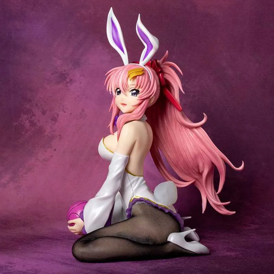 Lacus Clyne Bunny Mobile Suit Gundam SEED Anime Figure Model Statue PVC 11" [Boxed]
