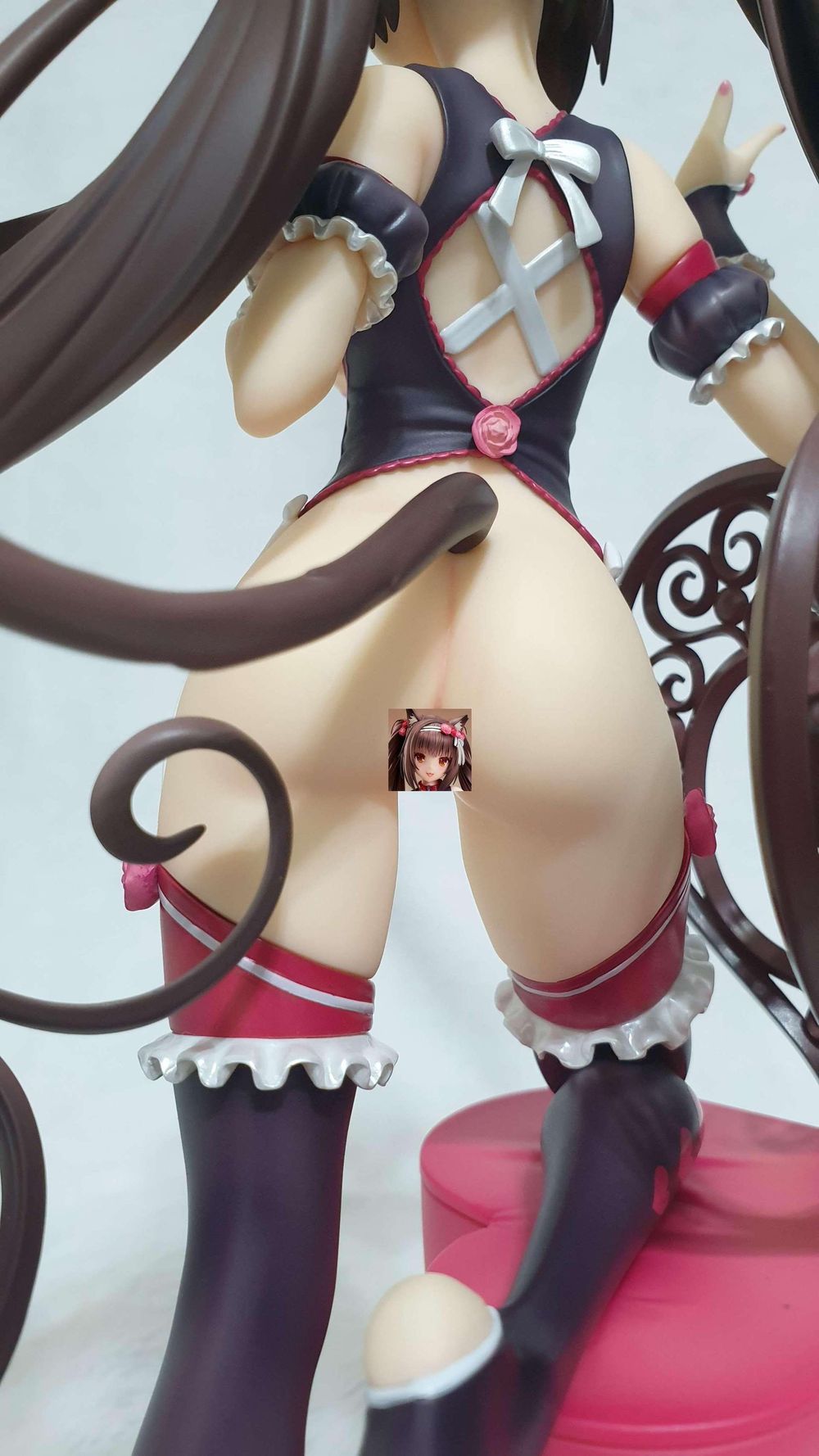 Chocola & Vanilla Lingerie Maid Nekopara Cast Off Anime Figure Model PVC 9.4" [Adult Collectible]
