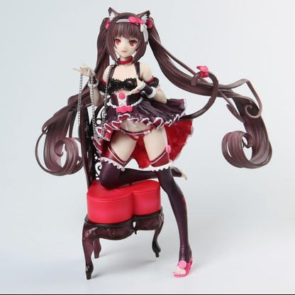 Chocola & Vanilla Lingerie Maid Nekopara Cast Off Anime Figure Model PVC 9.4" [Adult Collectible]