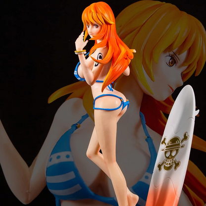 Nami Swimsuit One Piece Anime Figure Model Statue PVC 13" [Boxed]