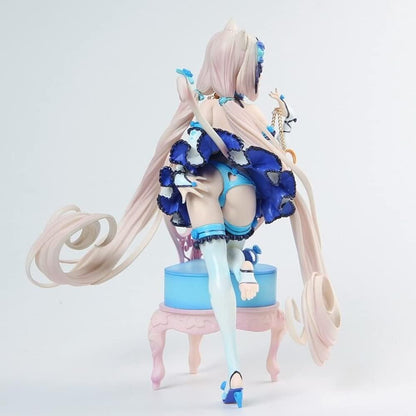 Chocola & Vanilla Lingerie Maid Nekopara Cast Off Anime Figure Model PVC 9.4" [Adult Collectible]