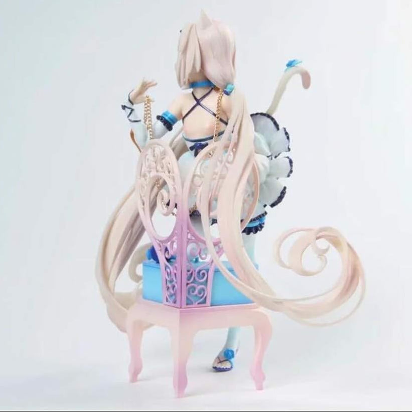 Chocola & Vanilla Lingerie Maid Nekopara Cast Off Anime Figure Model PVC 9.4" [Adult Collectible]