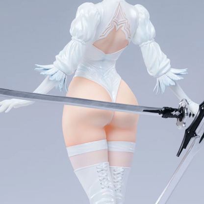 NieR:Automata: YoRHa No.2 Type B (2B) Combat Suit & Dress Ver. 1/7 Scale Figure