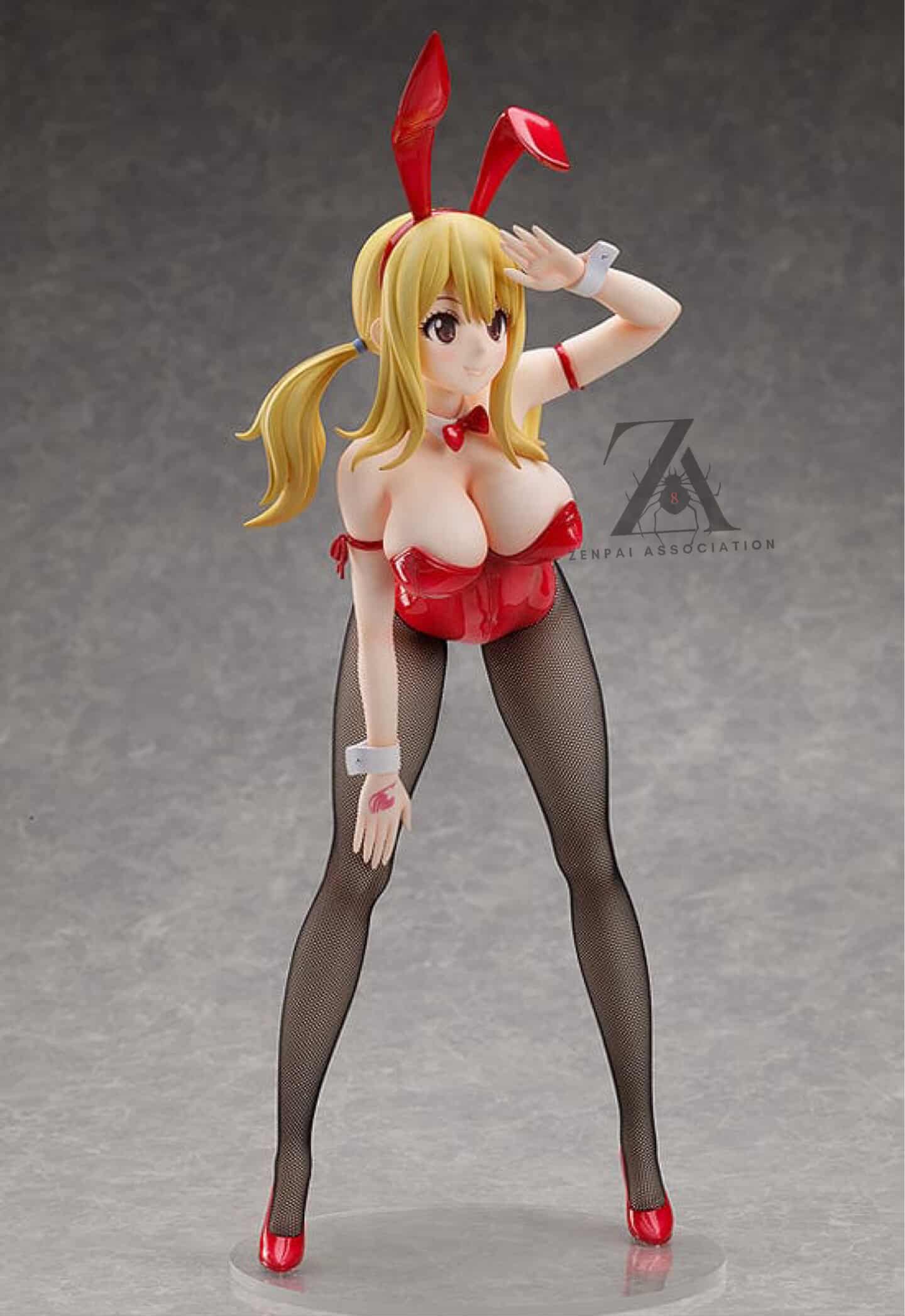 Lucy Heartfilia Bare Leg Bunny Fairy Tail Full Bust Anime Figure PVC 14" [No Box] *Adult Collectible*