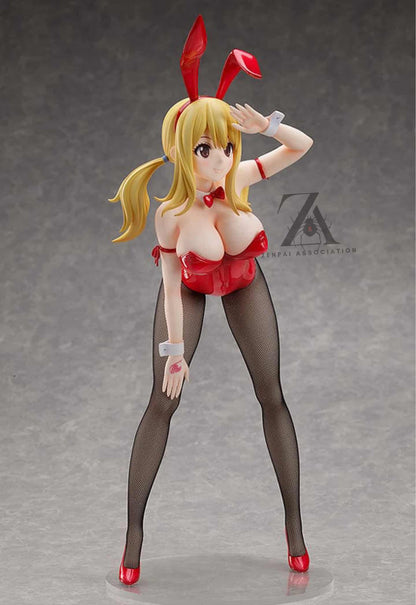 Lucy Heartfilia Bare Leg Bunny Fairy Tail Full Bust Anime Figure PVC 14" [No Box] *Adult Collectible*