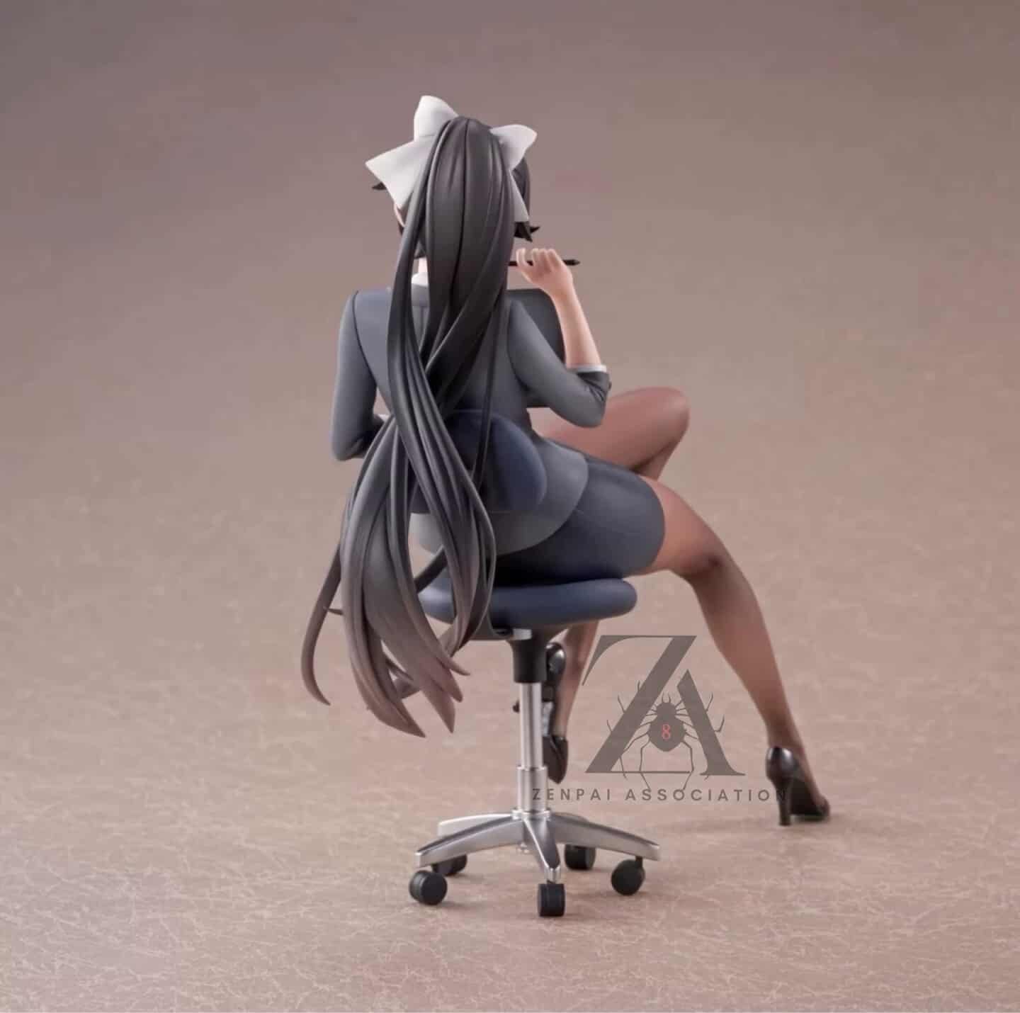 Takao Office Outfit Azur Lane RPG Top-Rated Anime Figure PVC 6.6" [Boxed]