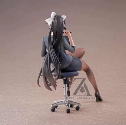 Takao Office Outfit Azur Lane RPG Top-Rated Anime Figure PVC 6.6" [Boxed]