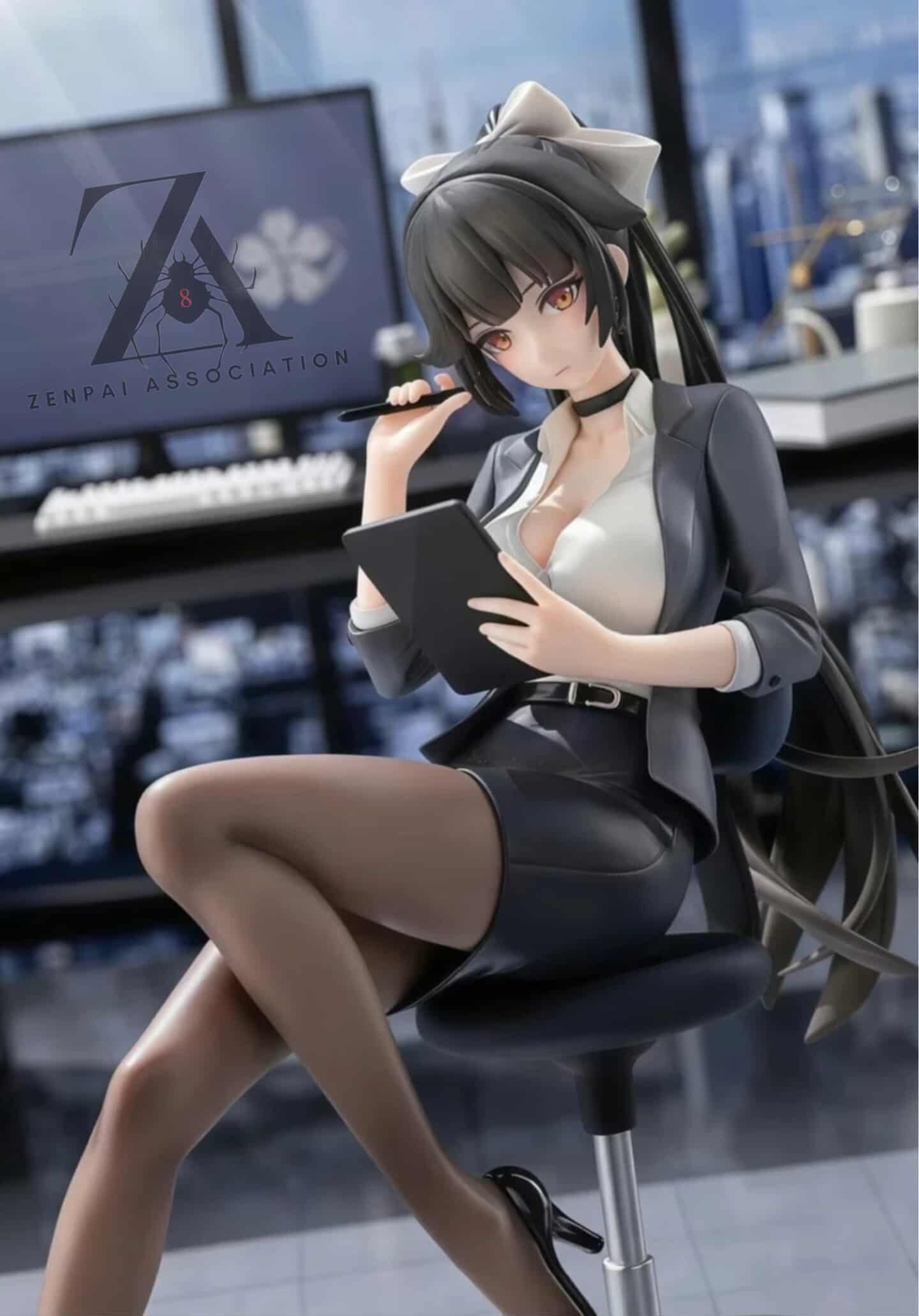 Takao Office Outfit Azur Lane RPG Top-Rated Anime Figure PVC 6.6" [Boxed]