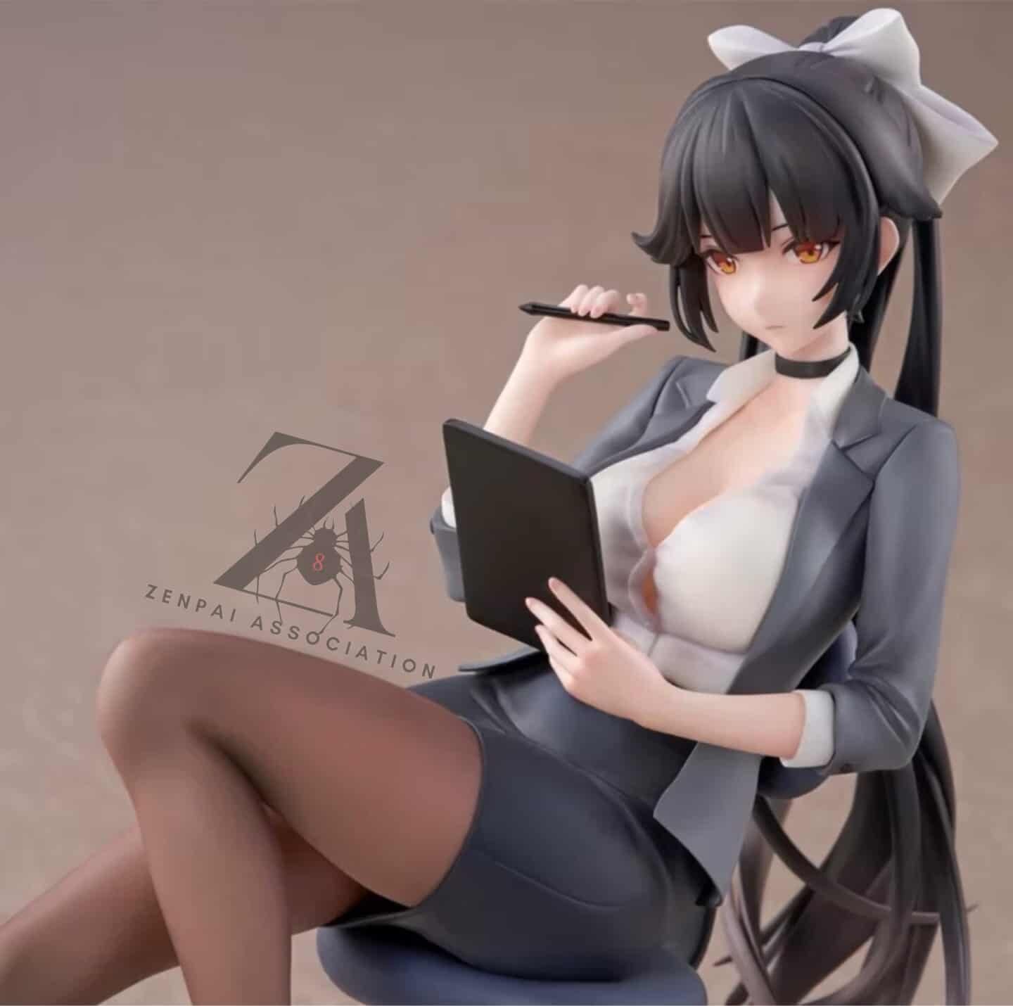Takao Office Outfit Azur Lane RPG Top-Rated Anime Figure PVC 6.6" [Boxed]
