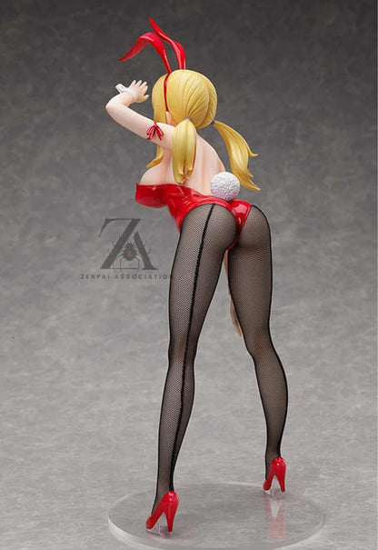 Lucy Heartfilia Bare Leg Bunny Fairy Tail Full Bust Anime Figure PVC 14" [No Box] *Adult Collectible*