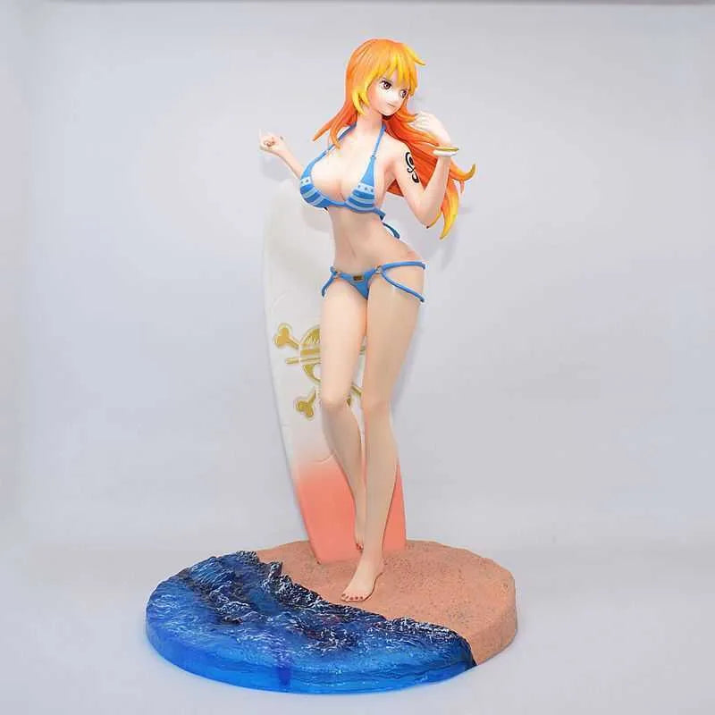 Nami Swimsuit One Piece Anime Figure Model Statue PVC 13" [Boxed]