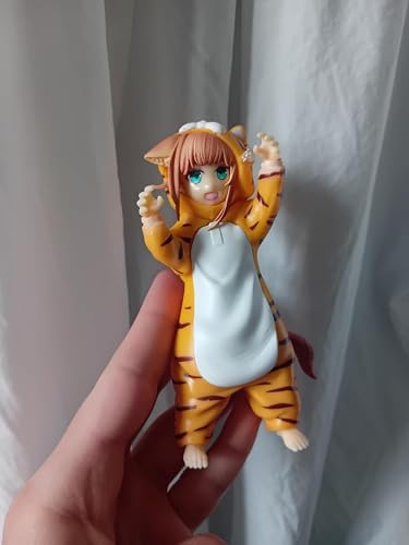 Kinako Tiger Pajamas My Cat Is a Kawaii Girl Anime Figure Model Statue PVC 4.5" [No Box]