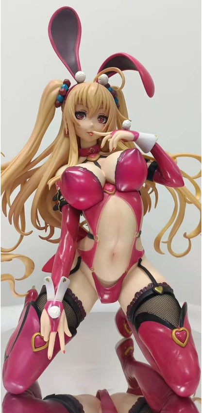 Yuri Eberwein Latex Bunny Magical Girl Lyrical Nanoha Anime Figure PVC 10" [No Box] *Adult Collectible*