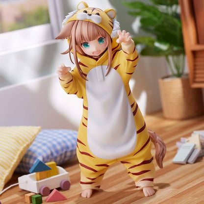 Kinako Tiger Pajamas My Cat Is a Kawaii Girl Anime Figure Model Statue PVC 4.5" [No Box]
