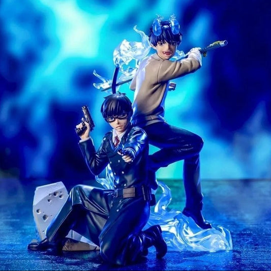 Yukio & Rin Okumura Blue Exorcist Iconic Anime Figure Model Statue PVC [Original]