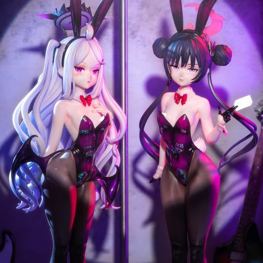 Sorasaki Hina and Ryuuge Kisaki Bunny Ver. Blue Archive Anime Figure PVC 11.8" [Adult Collectible]