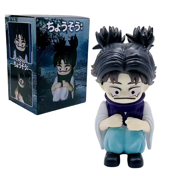 Choso Kamo Crying Jujutsu Kaisen Chibi Anime Figure Model Statue PVC 4" [Boxed]