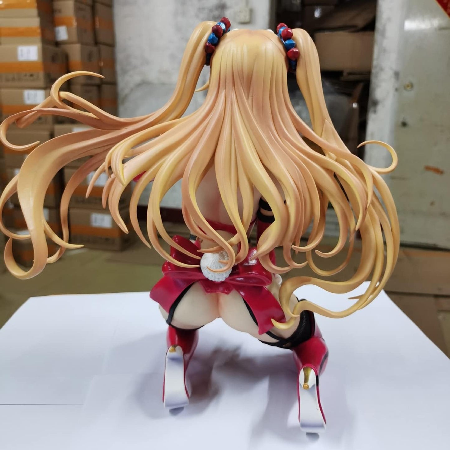 Yuri Eberwein Latex Bunny Magical Girl Lyrical Nanoha Anime Figure PVC 10" [No Box] *Adult Collectible*