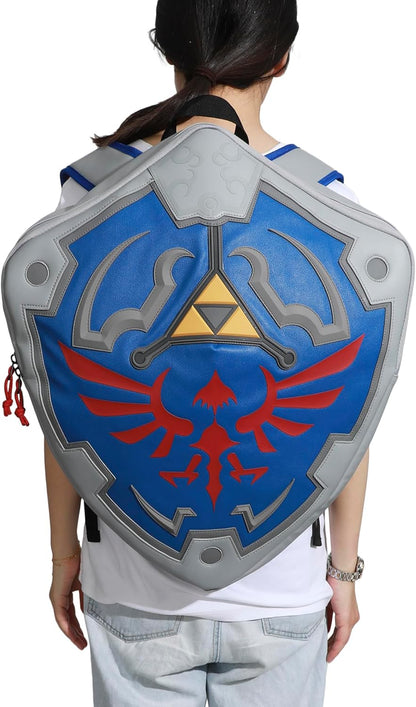 Link Hailia Shied Backpack Fan Zelda Cosplay Standard Bookbag 15 W x 18 H"