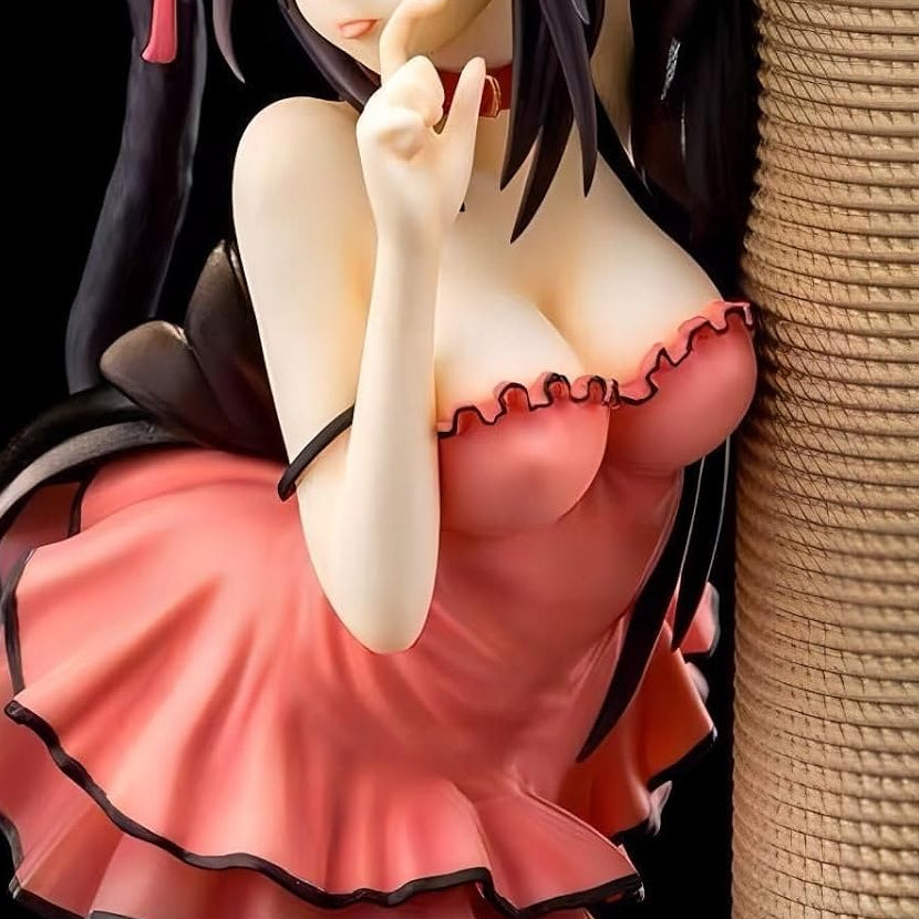 Kurumi Tokisaki Neko Date A Live Anime Figure Model Statue PVC 9.8" [Adult Collectible]