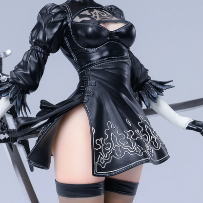 NieR:Automata: YoRHa No.2 Type B (2B) Combat Suit & Dress Ver. 1/7 Scale Figure