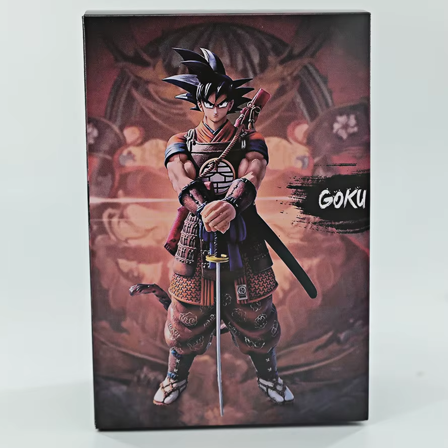 Goku Samurai Ver. Dragon Ball Z Collectible Anime Figure Model Statue PVC 8" [Boxed]