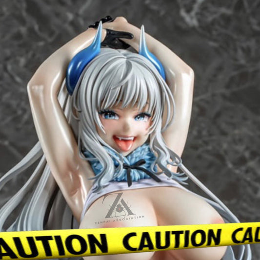 Mirajane Strauss Full Bust Halphas Fairy Tail Cast Off Anime Figure PVC 9" [No Box] *Adult Collectible*