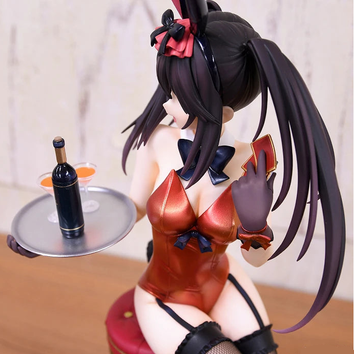 Kurumi Tokisaki Bunny Date A Live Anime Figure Model Statue PVC 11" [Adult Collectible]